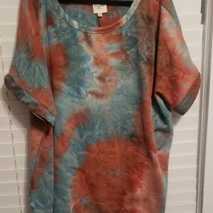 3 x tie dye Hayden top